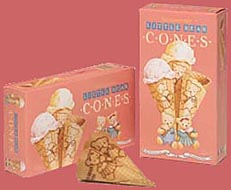 Baked Sugar Cones